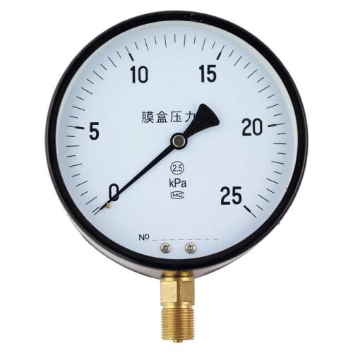 YE-100、150膜盒壓力表